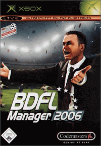 BDFL Manager 2006 PAL Xbox  box art